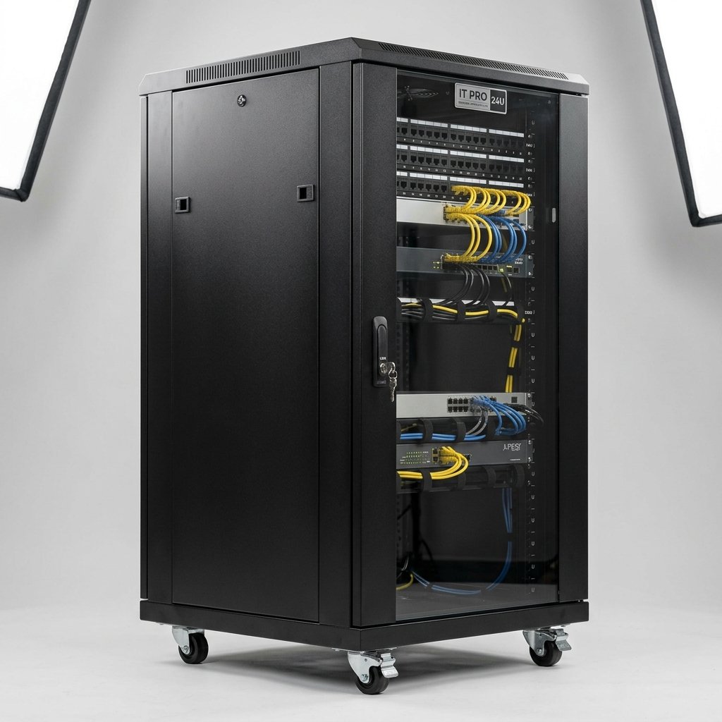 Avalco 24U Floor Standing 600 X 600  Cabinet