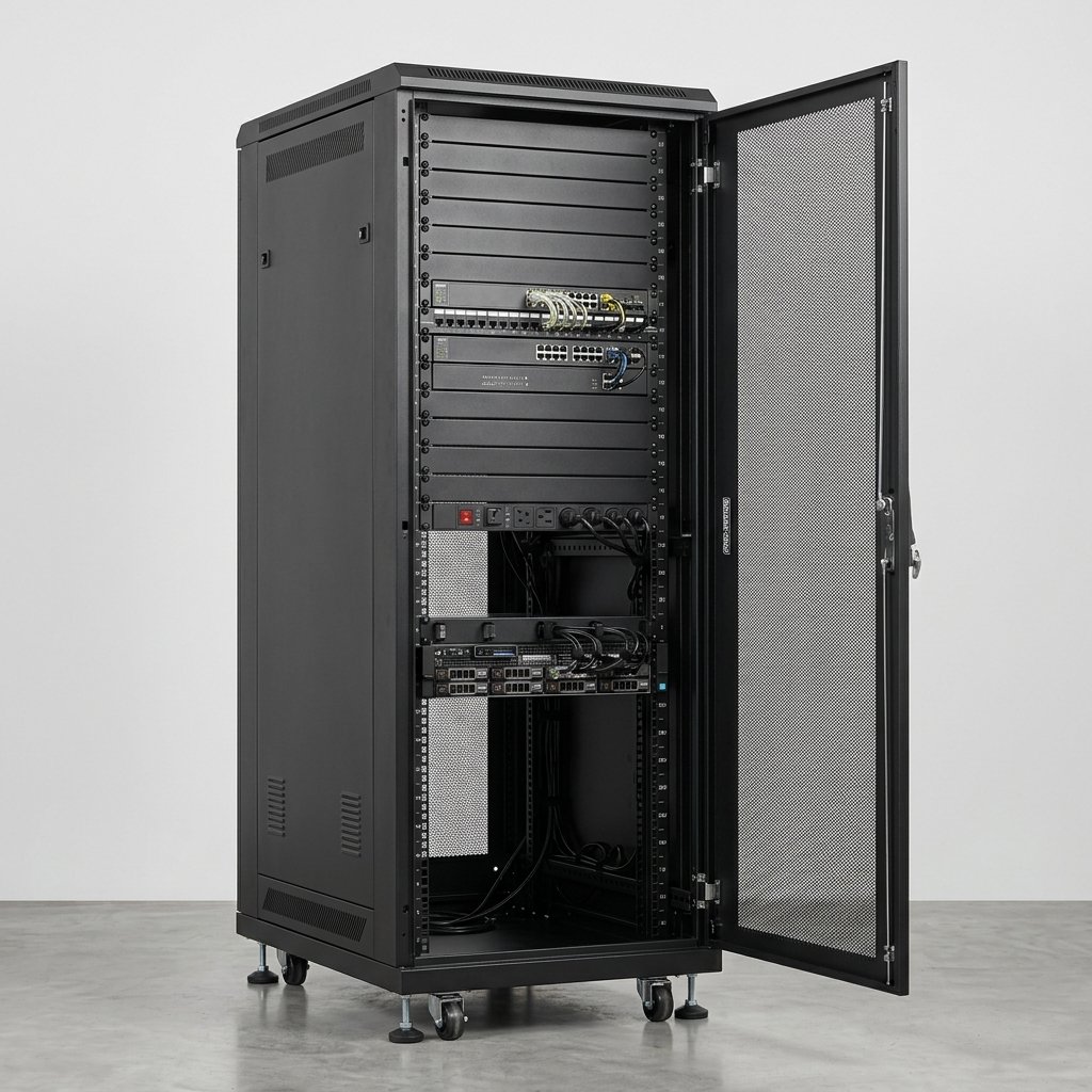 AVALCO 24U Floor Standing 600X1000X1400 Cabinet