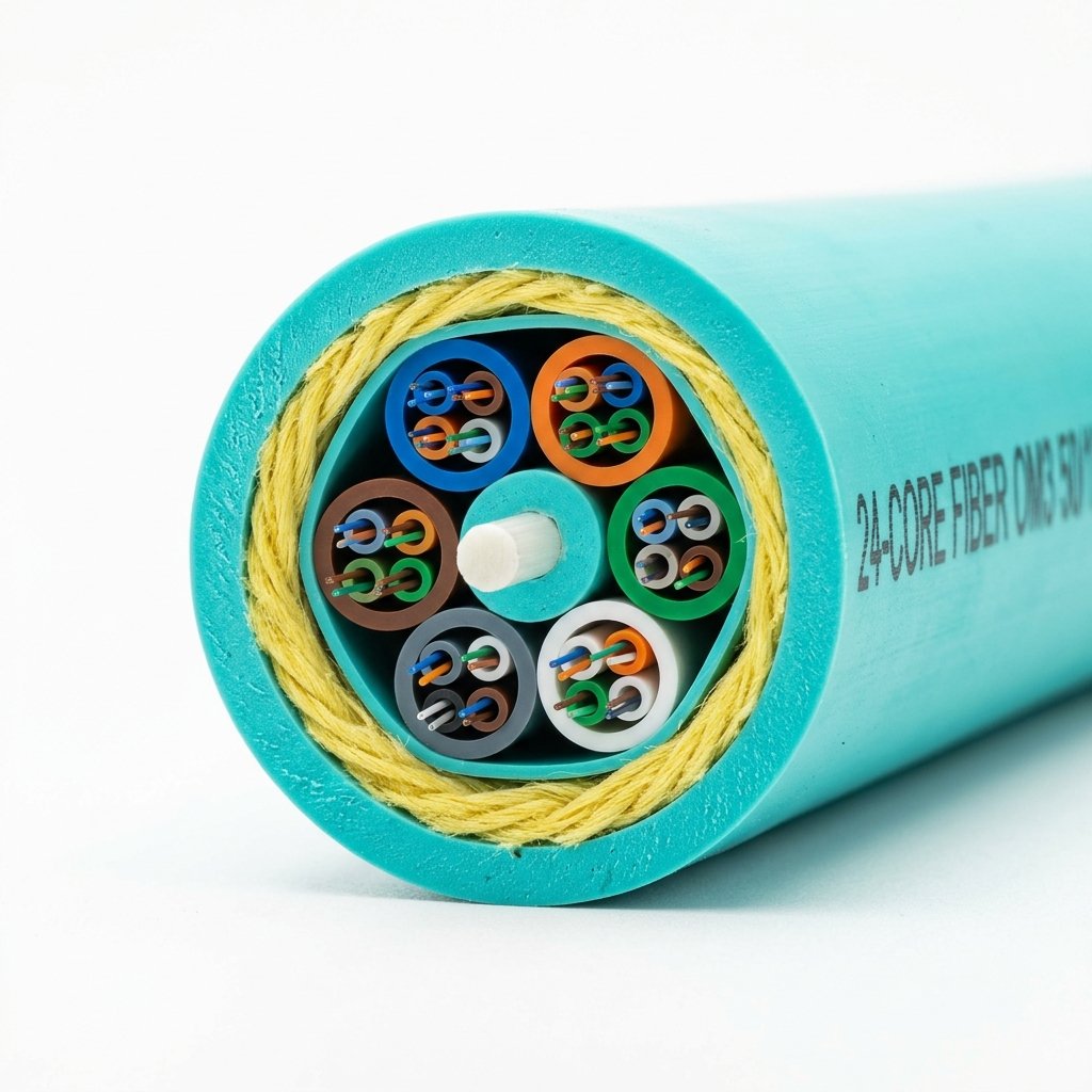 Avalco 24 Core Fiber OM3 Indoor/Outdoor Cable